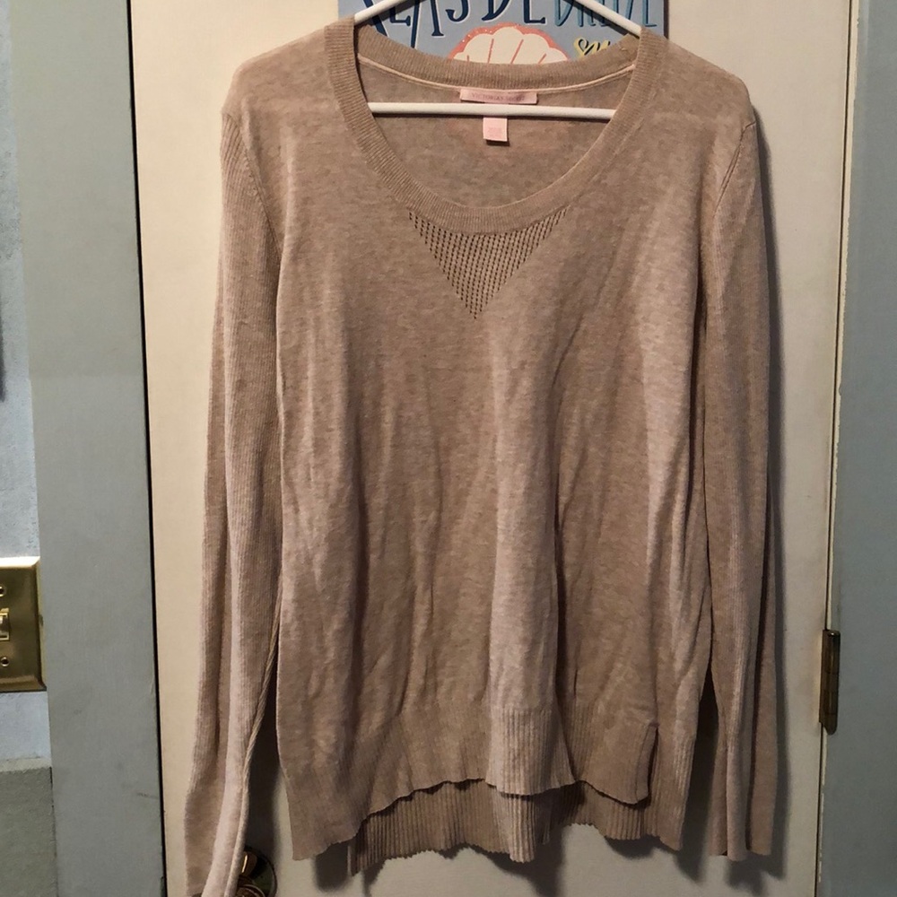 Beige Victoria’s Secret Light sweater
